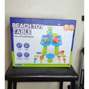 Donloyon Beach Toy Table‎ Toddler Sand Water Outdoor Beach Backyard for 3+ Y/O